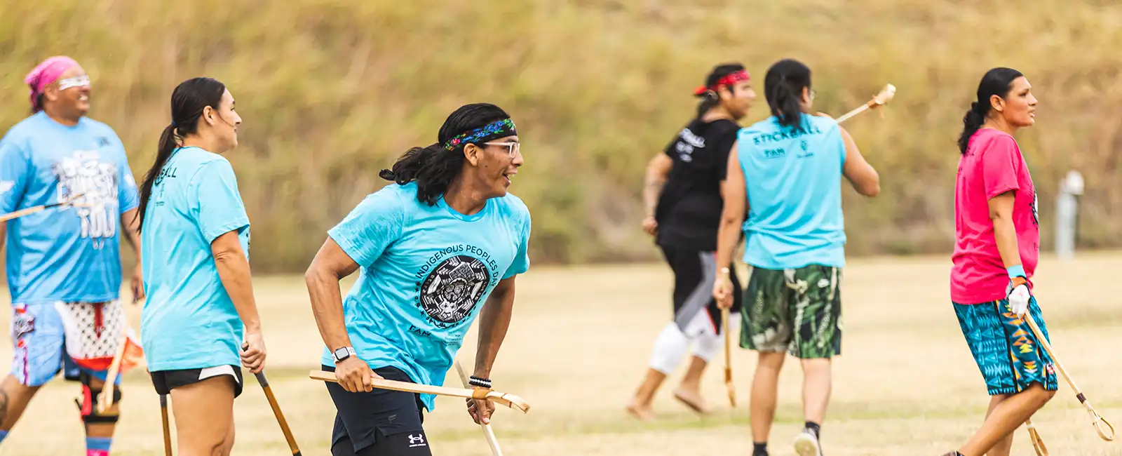 Indigenous peoples day stickball event oklahoma